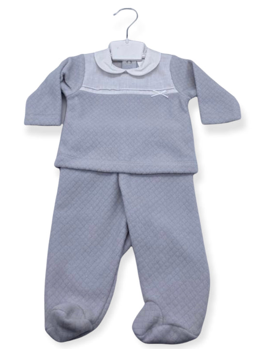 Pastel Grey 2 Piece Set - LS1206