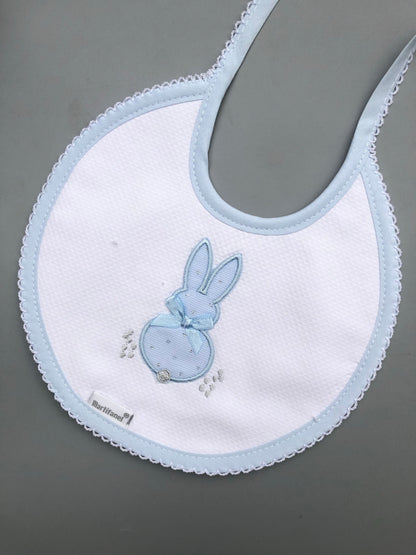 Bunny Embroidered Bibs - BAB5
