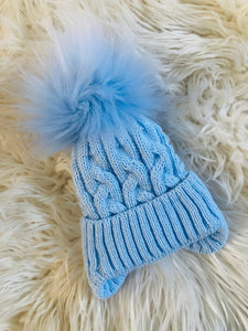 Luxury Pom Pom Knitted Hat