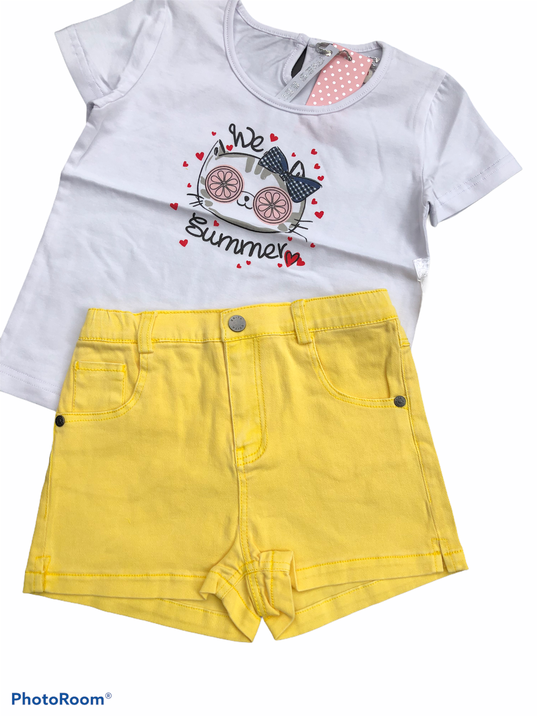 Lemon Short and T-Shirt Set - 202269