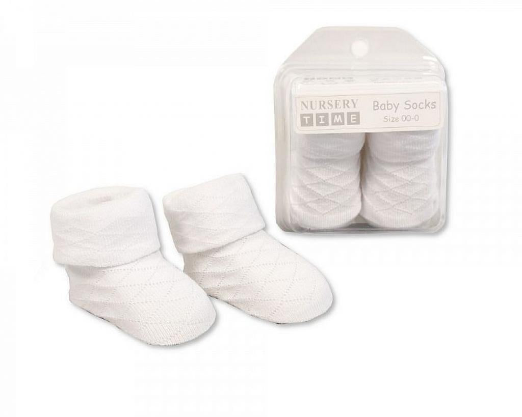 Diamond baby newborn socks 4 colours available 15-16 size 00