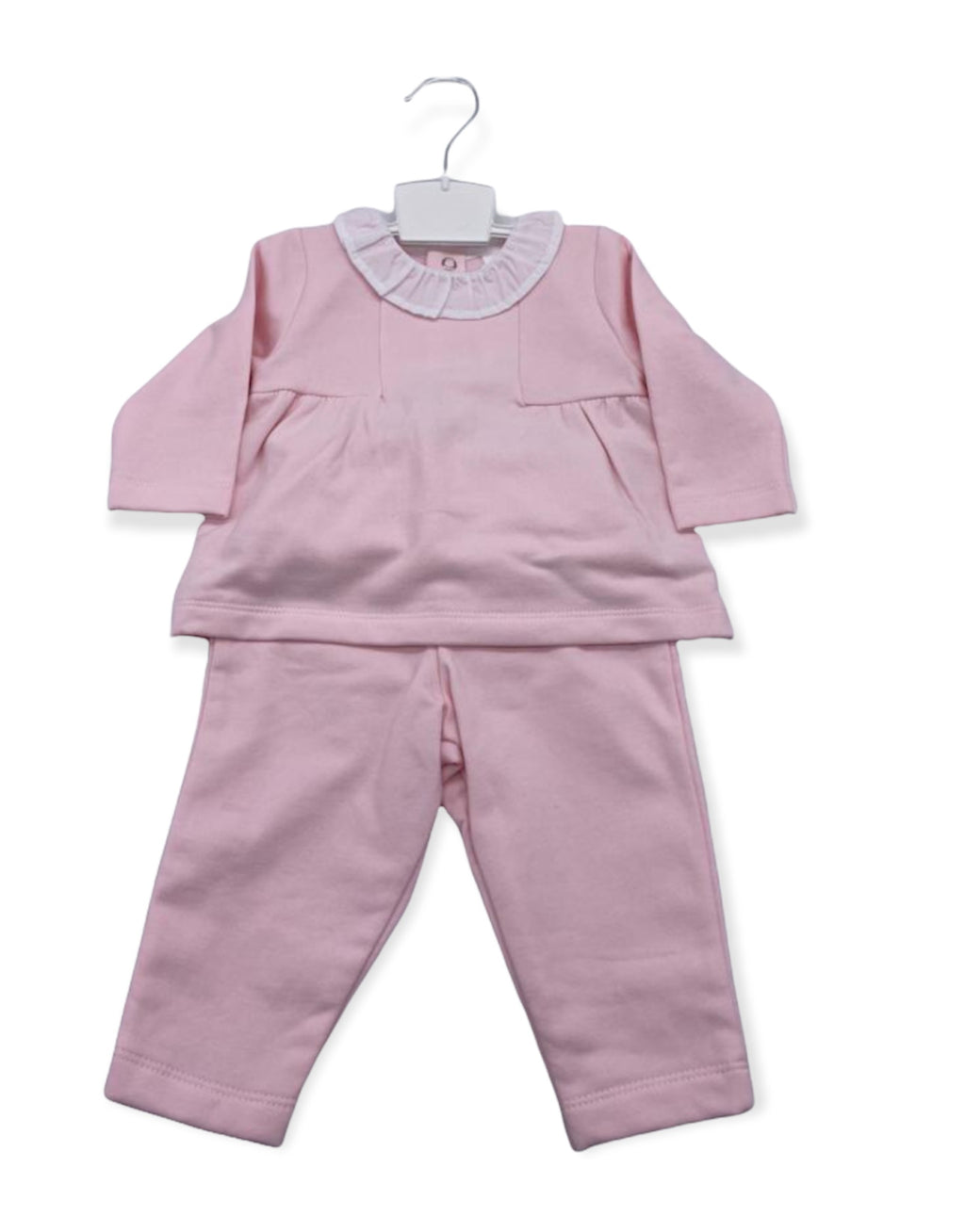 Pink 2 Piece Loungewear Tracksuit Set - LS1307