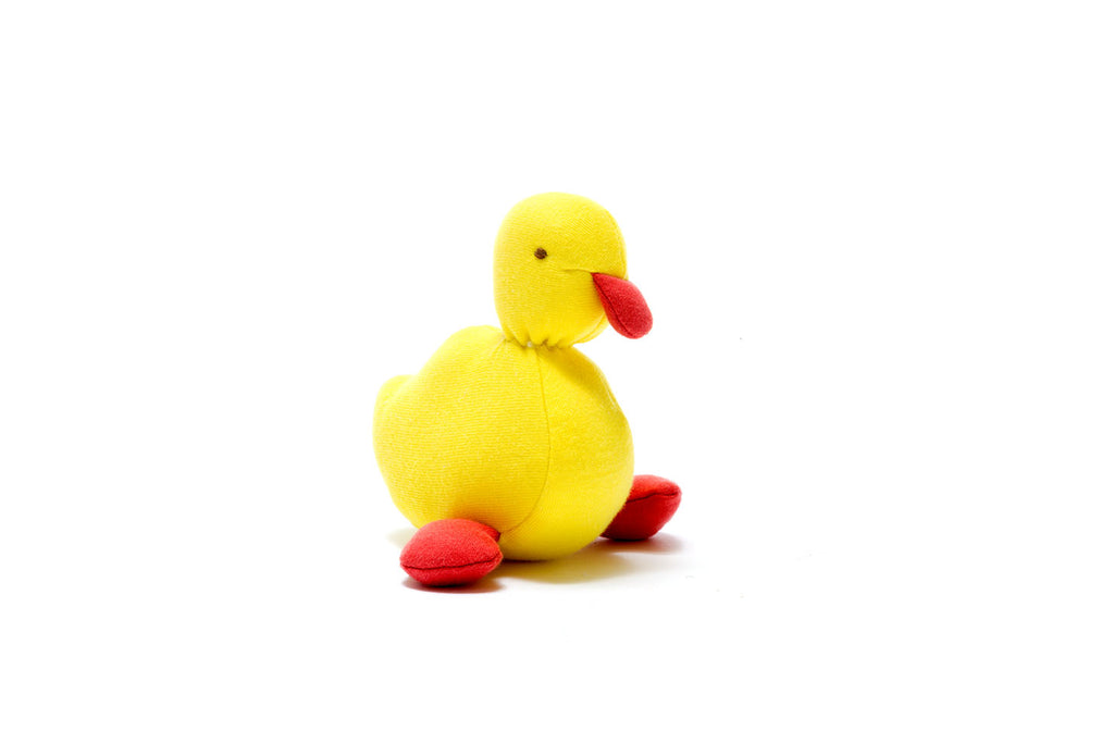 Organic Baby Toy Quack Quack The Duck